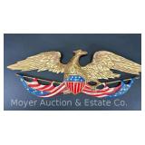 1958 Whitehall Metal Studio Cast Aluminum Eagle, 23"w