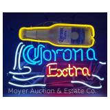 Corona Extra Neon Sign, Modern, 16"h
