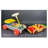 Fisher Price Creative Coaster and Playskool Tool Car