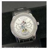 Invicta Limited Edition Minnie Mouse Lades Watch, Diamond Bezel, Stainless Steel, Quartz Movement