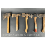 (5) Antique Hatchets