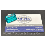 Apatite Faceted Gemstone, 42.05 Carat