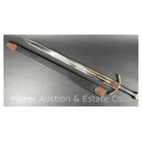 Decorative Sword with Sheath, 40.5' Long