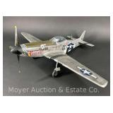 BBI Elite Forces P-51 Mustang Plastic Airplane Model, 24' Wingspan