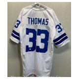 Duane Thomas No. 33 Autographed Dallas Cowboys Jersey, with JSA Authentication Sticker