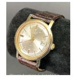 Elgin Automatic Men's Wristwatch, Leather Band