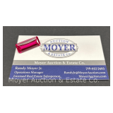 Pink Topaz Faceted Gemstone, 18.23 Carat