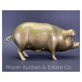Brass Piggy Bank, 5'h
