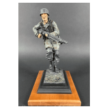 The Collectors Showcase German WW2 Soldier, No. 8 of 500, 11.5'h Overall