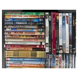 (55) Asst. DVDs, Movies, Shows, Etc.