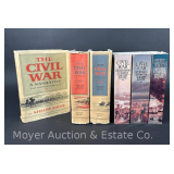 (2) The Civil War by Shelby Foote 3 Volume Sets