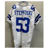 Mark Stepnoski No. 53 Autographed Dallas Cowboys Jersey, with JSA Authentication Card