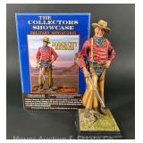 The Collectors Showcase Dodge City Peacemaker Statue, Metal & Resin, 1/6th Scale, with Original Box, 12” Tall