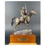 'Pride of the South' by Jim Ponter Bronze Statue, Franklin Mint, No. 1616/9500, 15'h Overall