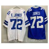 (2) Ed Jones No. 72 Dallas Cowboys Jerseys