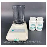 Sharper Image Ultrasonic Wave Cleaner, with Manual and 2 Bottles of Cleaning Solution