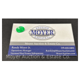 Oval Cut Emerald, 4.99 Carats