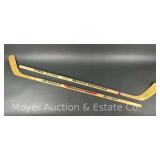 (2) Autographed Hockey Sticks, 63'-64' Long