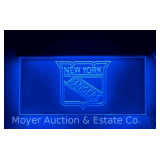 New York Rangers Illuminated Sign, Works, 9'x15'