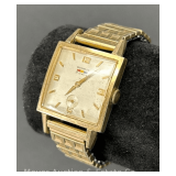 Benrus Men's Wristwatch, 21 Jewel Movement, 10k Gold Filled Case