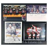 (2) Autographed New York Rangers Plaques, Autographed Photo and Other Rangers Plaque