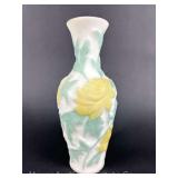 Phoenix Consolidated Glass 'Poppy' Vase, 9.5' Tall
