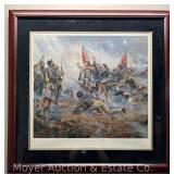 Civil War Lithograph Print: 'The Bonnie Blue Flag' by Don Troiani, Signed/Numbered 632/1000
