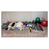 Group of Toys, Dress Up Clothes, Games, Etc.