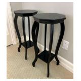 Pair of Plant Stands, 12"w x 27"h