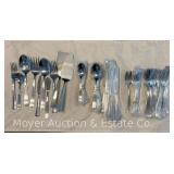 (70) Piece International Stainless Flatware and Serving Set