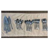 (58) Piece Our Table Stainless Flatware Set