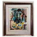 "Head of a Seated Woman" Pablo Piacasso Giclee, Collection Domaine Picasso Limited Edition 11/500
