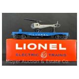 Lionel No. 3410 Helicopter Launching Car, with Box