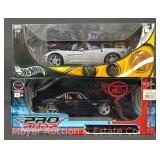 (2) Asst. Chevy 1:18 Scale Die-Cast Model Cars, with Original Boxes
