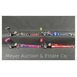 (4) Top Fuel Die-Cast Dragsters, 16" Long