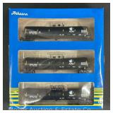 Athearn HO Scale ADM Tank Cars, No. ATH29918, with Original Box