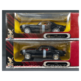 (2) Road Signature 1967 Chevrolet Camaro Z28 1:18 Scale Die-Cast Models, with Original Boxes