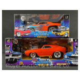 (2) Muscle Machines, 1:18 Scale Die-Cast and 1:16 Scale RC Car