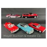 (5) Die-Cast Cars and Trucks, 10"-12" Long