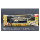 21st Century Toys Ju-78B Stuka 1:18 Scale Plastic Airplane Model, with Original Box