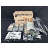 AMT Back to the Future Trilogy Plastic Model Kits, with Original Box