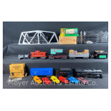 Marx Allstate Electric Train Set, No. 9719, with Original Box