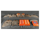Group of Lionel Switches, Crossings, Etc., Some with Boxes