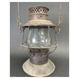 Adlake M.C.R.R Railroad Lantern, with Clear Unmarked Globe, 10.5"h