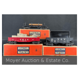 (3) Lionel Freight Cars: No. 3456, 3461, and 3444, with Original Boxes