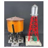 (2) Lionel Water Towers: No. 30  and No. 193
