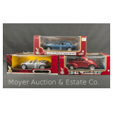 (3) Road Signatures 1:18 Scale Die-Cast Model, with Original Boxes