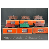 (6) Lionel Cabooses, with Original Boxes