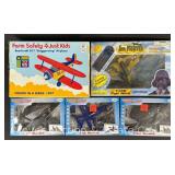 Group of Die-Cast Planes, Model Kits, Etc.