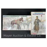 (2) Dragon Warrior Series Plastic Model Kits, 1/16 Scale, Sealed in Plastic